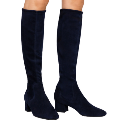 Peter kaiser navy suede boots hot sale